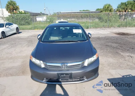 2012 Honda Civic Hf из США, поврежденный, VIN 2HGFB2F60CH550697